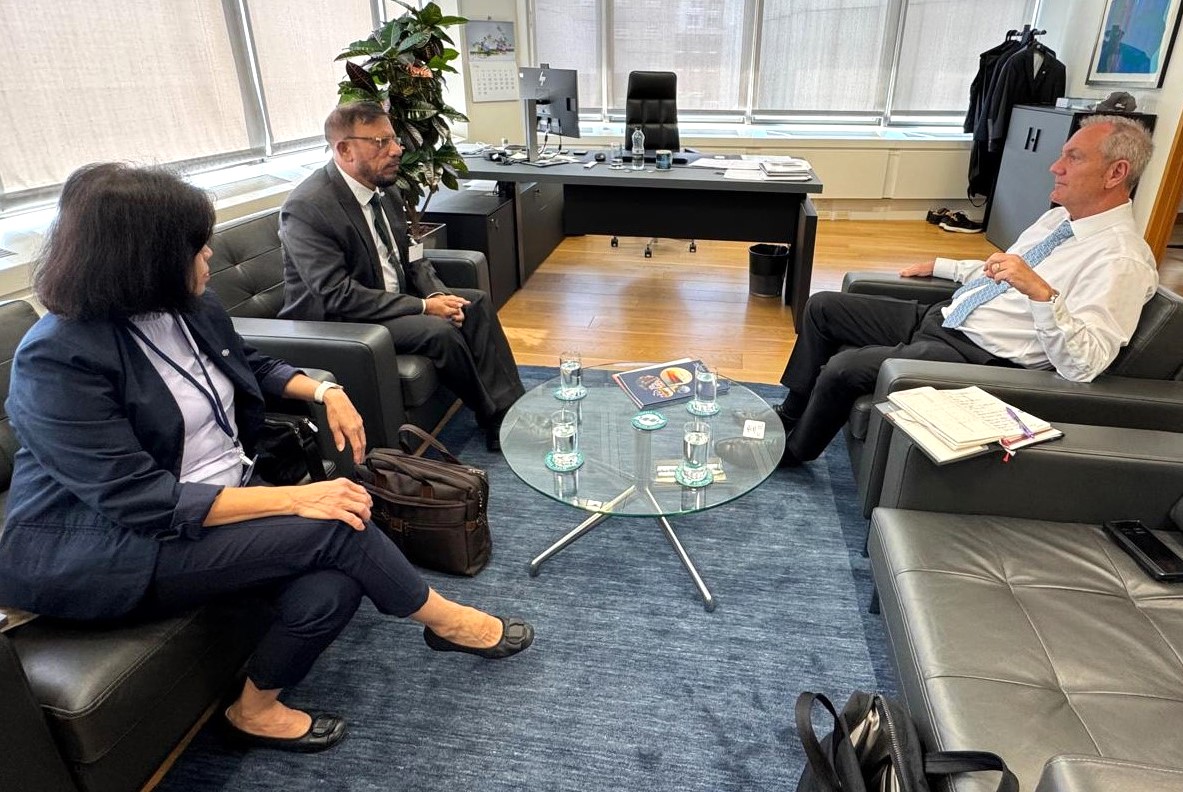 ReCAAP ISC (@recaapisc) on Twitter photo Executive Director of ReCAAP ISC, Mr Vijay Chafekar called on Mr Gaute Sivertsen, Director of International Oil Pollution Compensation Funds (<a href="/IOPCFunds/">IOPC Funds</a>).
The meeting provided a valuable opportunity to share insights on maritime safety and importance of cooperation and Executive Director of ReCAAP ISC, Mr Vijay Chafekar called on Mr Gaute Sivertsen, Director of International Oil Pollution Compensation Funds (<a href="/IOPCFunds/">IOPC Funds</a>).
The meeting provided a valuable opportunity to share insights on maritime safety and importance of cooperation and