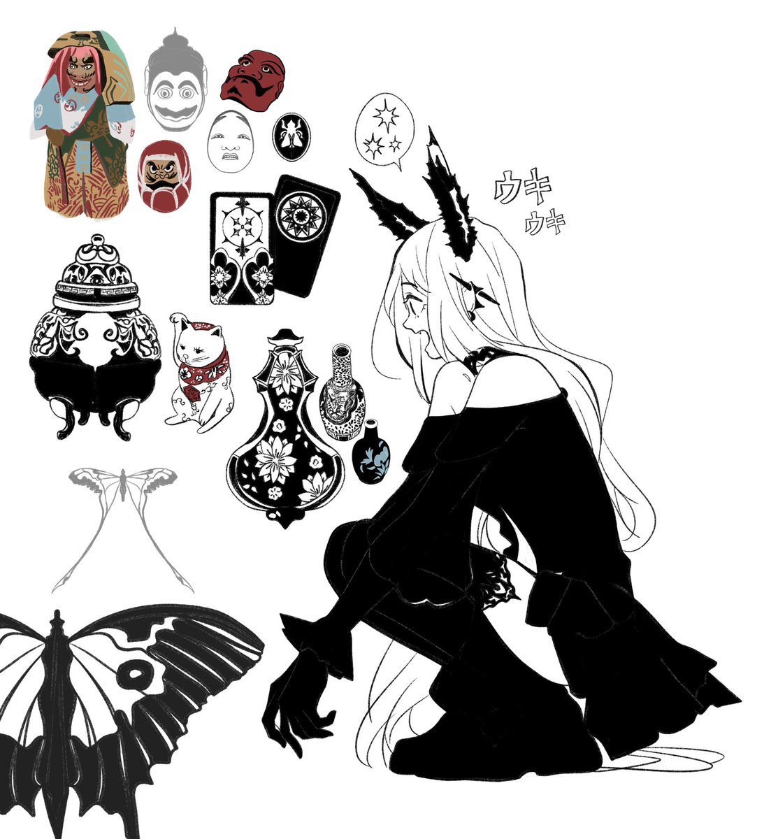 Demonerith's tweet image. Who wants to be #artmoots ? 美術
🏮 𓆟
𓆝 🦇
📹 #artmoots 🛢️
📦 📹
🌧️ 火