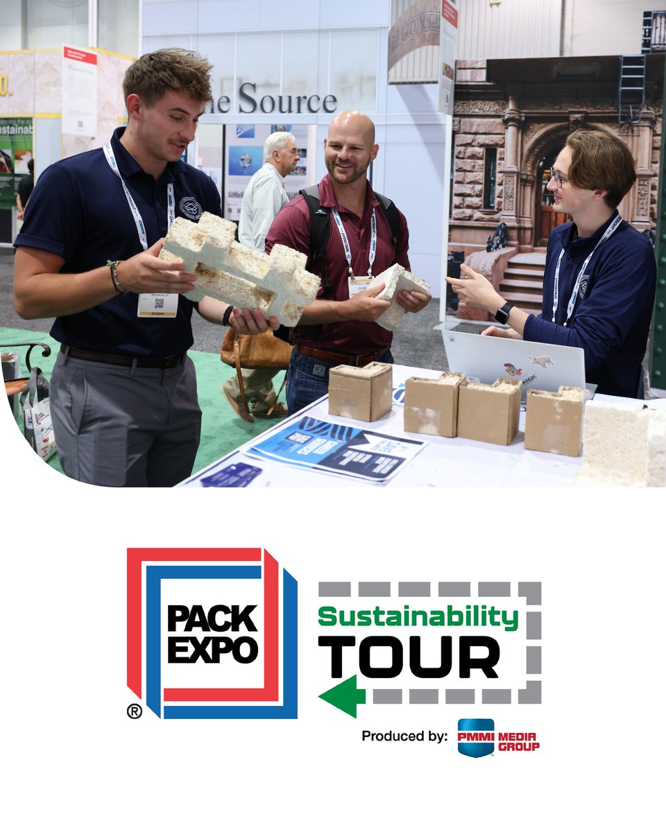 Sustainability in Action—Simplified. ♻️ 

Introducing the PACK EXPO Sustainability Tour – a guided, expert-led experience that brings you face-to-face with breakthrough innovations in sustainable packaging.

Designed for CPG brand owners seeking real, actionable solutions, this