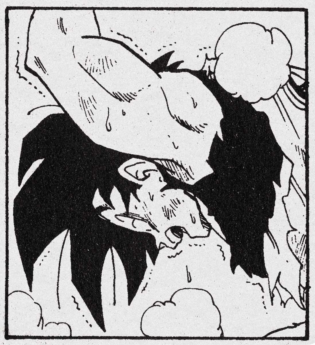 redrew goku panel as wukong