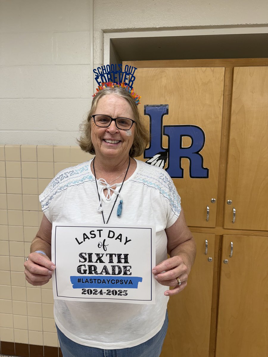 Indian River Middle School (@indianrivermid1) on Twitter photo Mrs. Leathrumโs Last Day of 6th grade! Happy Retirement! #LastDayCpsva โฆ<a href="/cpschoolsva/">๐พ๐๐๐จ๐๐ฅ๐๐๐ ๐ ๐๐ช๐๐ก๐๐ ๐๐๐๐ค๐ค๐ก๐จ</a>โฉ Mrs. Leathrumโs Last Day of 6th grade! Happy Retirement! #LastDayCpsva โฆ<a href="/cpschoolsva/">๐พ๐๐๐จ๐๐ฅ๐๐๐ ๐ ๐๐ช๐๐ก๐๐ ๐๐๐๐ค๐ค๐ก๐จ</a>โฉ