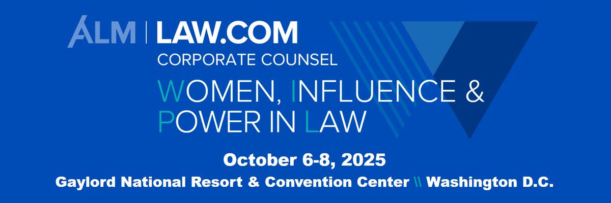 Have you had a chance to check out the 2025 Women, Influence &amp; Power in Law agenda yet? This year’s conference brings together some of the most influential voices in the legal industry, including leaders from Uber, Fannie Mae, Microsoft, Starbucks and more event.law.com/corpcounsel-wi…