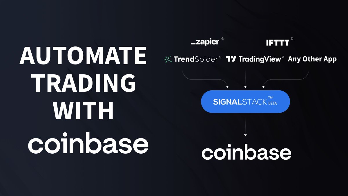 SignalStack (@signalstack) on Twitter photo You can automate trades on <a href="/coinbase/">Coinbase ๐ก๏ธ</a> in real-time using any alert from TrendSpider, TradingView, or more.
No more waiting. No more missing moves.
๐ Connect your SignalStack account. Fire off trades instantly. You can automate trades on <a href="/coinbase/">Coinbase ๐ก๏ธ</a> in real-time using any alert from TrendSpider, TradingView, or more.
No more waiting. No more missing moves.
๐ Connect your SignalStack account. Fire off trades instantly.