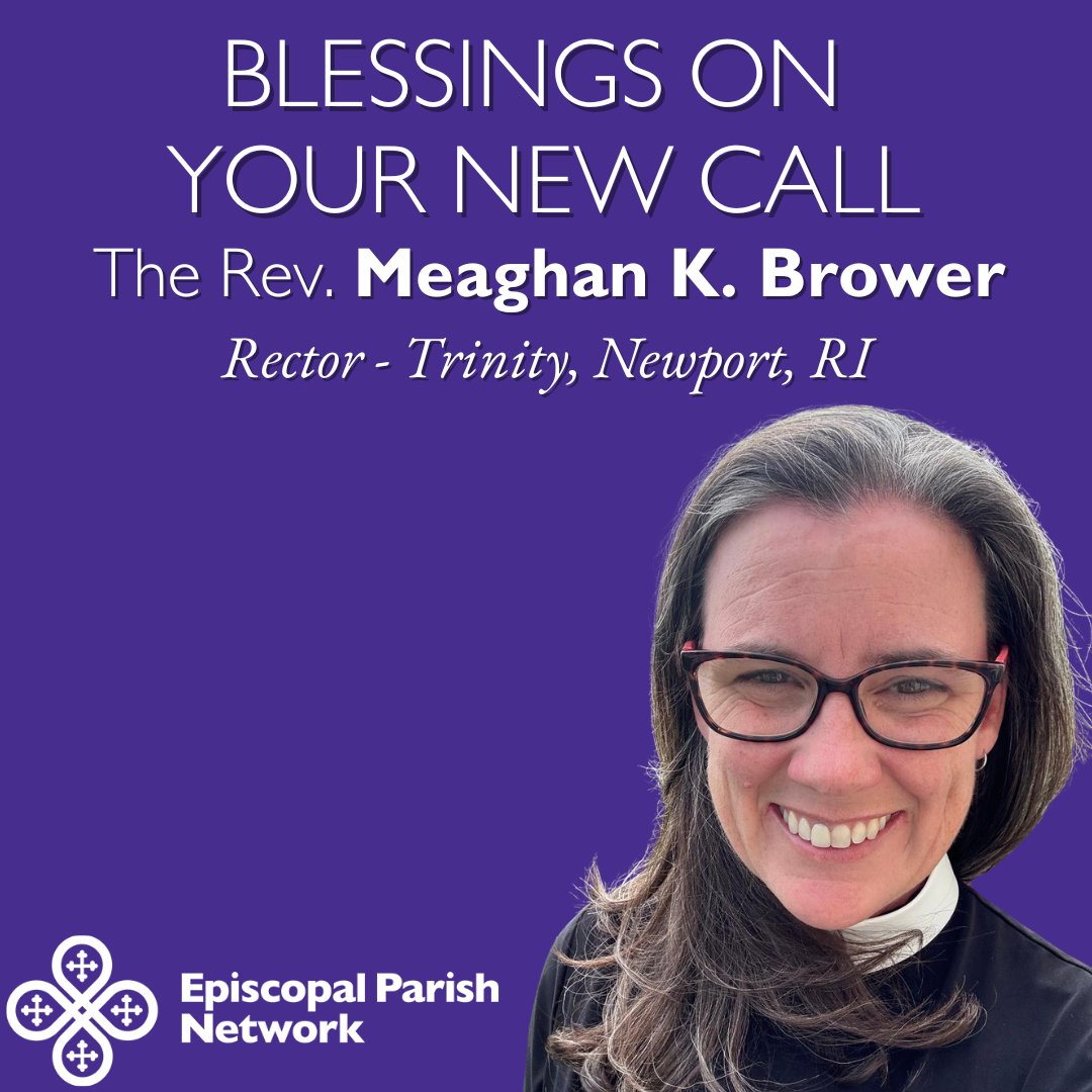 EpiscoParish's tweet image. Blessings on your new call! @newporttrinity welcomes their new rector Rev. Meaghan K. Brower!
#Episcopal #EpiscopalParishes