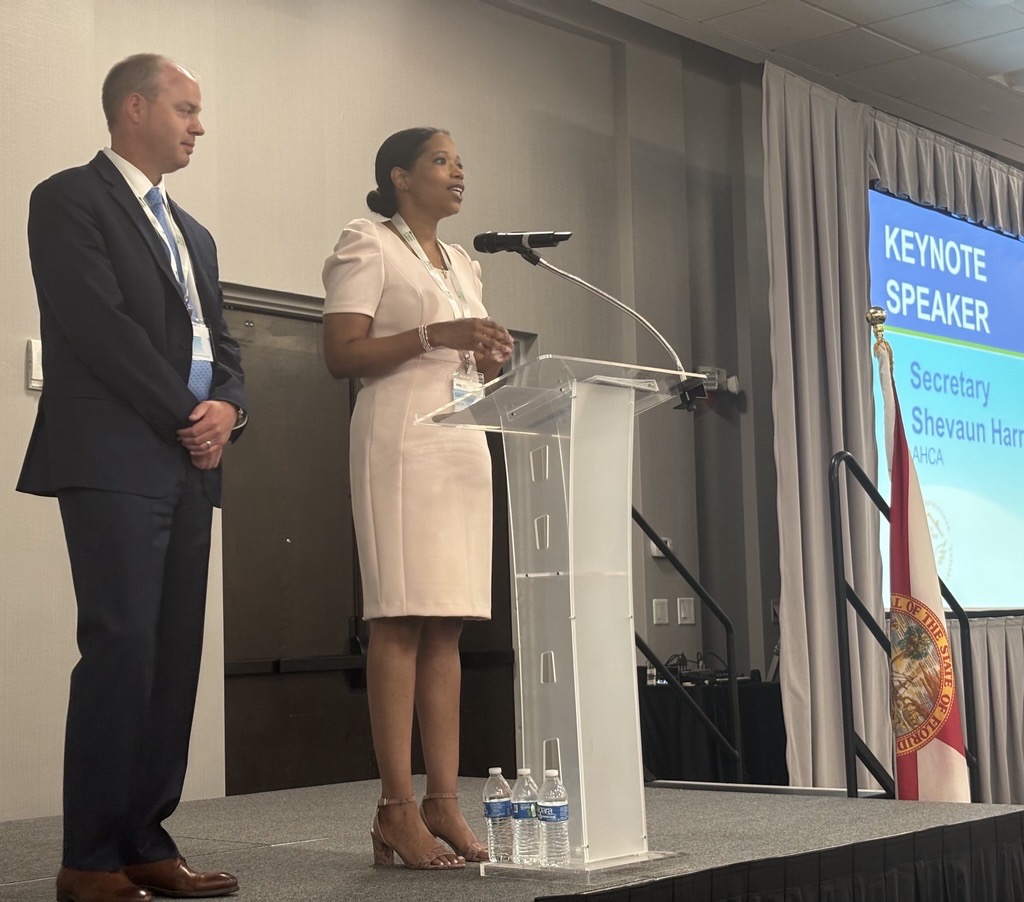 Florida AHCA (@ahca_fl) on Twitter photo Today, Secretary <a href="/SHarrisFL/">Shevaun Harris</a> and Medicaid Director Brian Meyer connected directly with providers at Florida’s inaugural PACE Conference in Tampa. Secretary Harris also delivered the keynote address, highlighting the future of care for our seniors. Thank you <a href="/FLPACEProviders/">FL PACE Providers Assoc</a> for Today, Secretary <a href="/SHarrisFL/">Shevaun Harris</a> and Medicaid Director Brian Meyer connected directly with providers at Florida’s inaugural PACE Conference in Tampa. Secretary Harris also delivered the keynote address, highlighting the future of care for our seniors. Thank you <a href="/FLPACEProviders/">FL PACE Providers Assoc</a> for