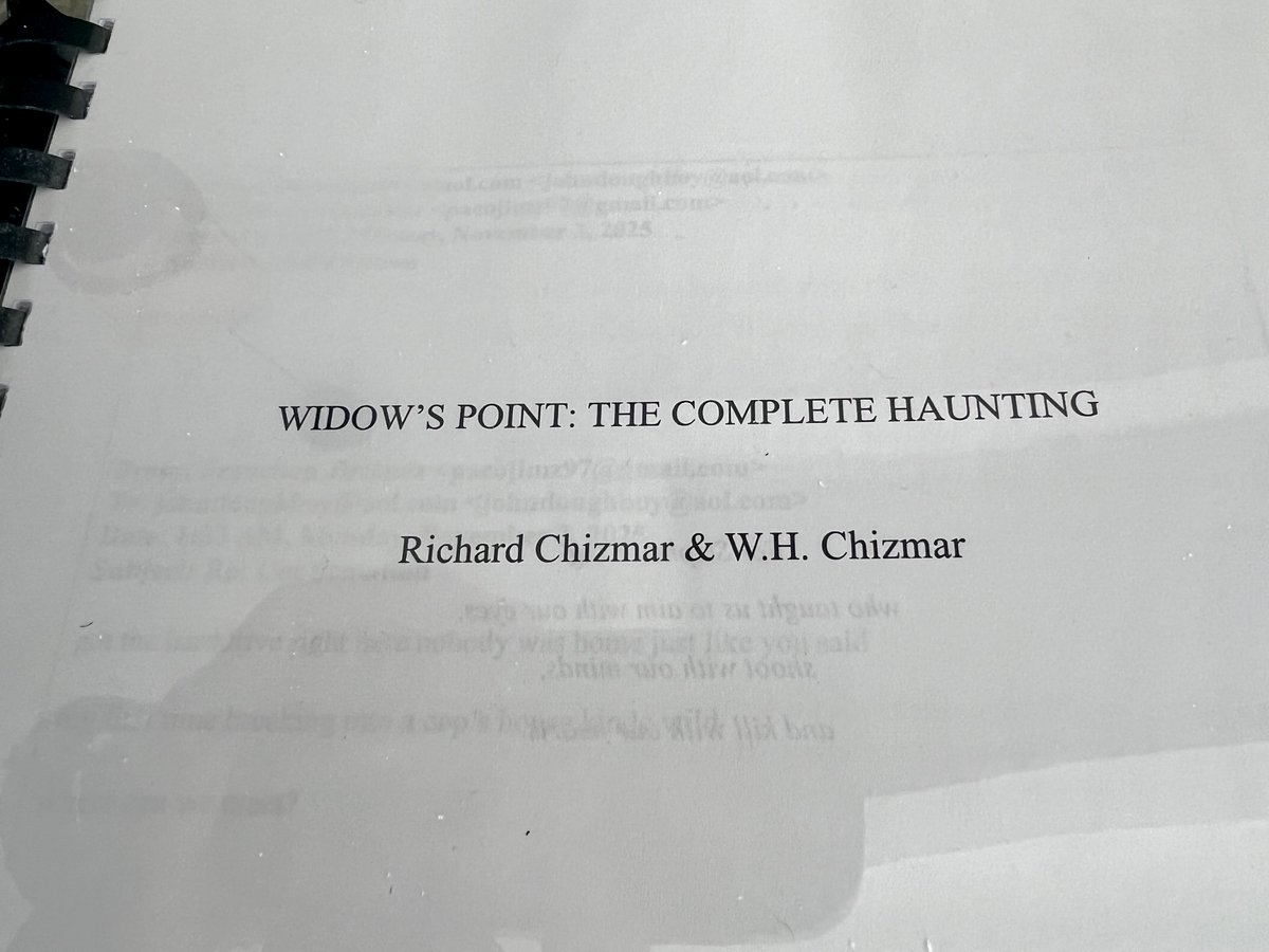 C. J. Tudor (@cjtudor) on Twitter photo I'm such a slow reader right now but I loved this from <a href="/RichardChizmar/">Richard Chizmar</a> and W.H. Chizmar. A full-on ghost story with the chill factor turned up to 11. You will definitely want to sleep with the lights on. Thoroughly terrifying. π±π» I'm such a slow reader right now but I loved this from <a href="/RichardChizmar/">Richard Chizmar</a> and W.H. Chizmar. A full-on ghost story with the chill factor turned up to 11. You will definitely want to sleep with the lights on. Thoroughly terrifying. π±π»