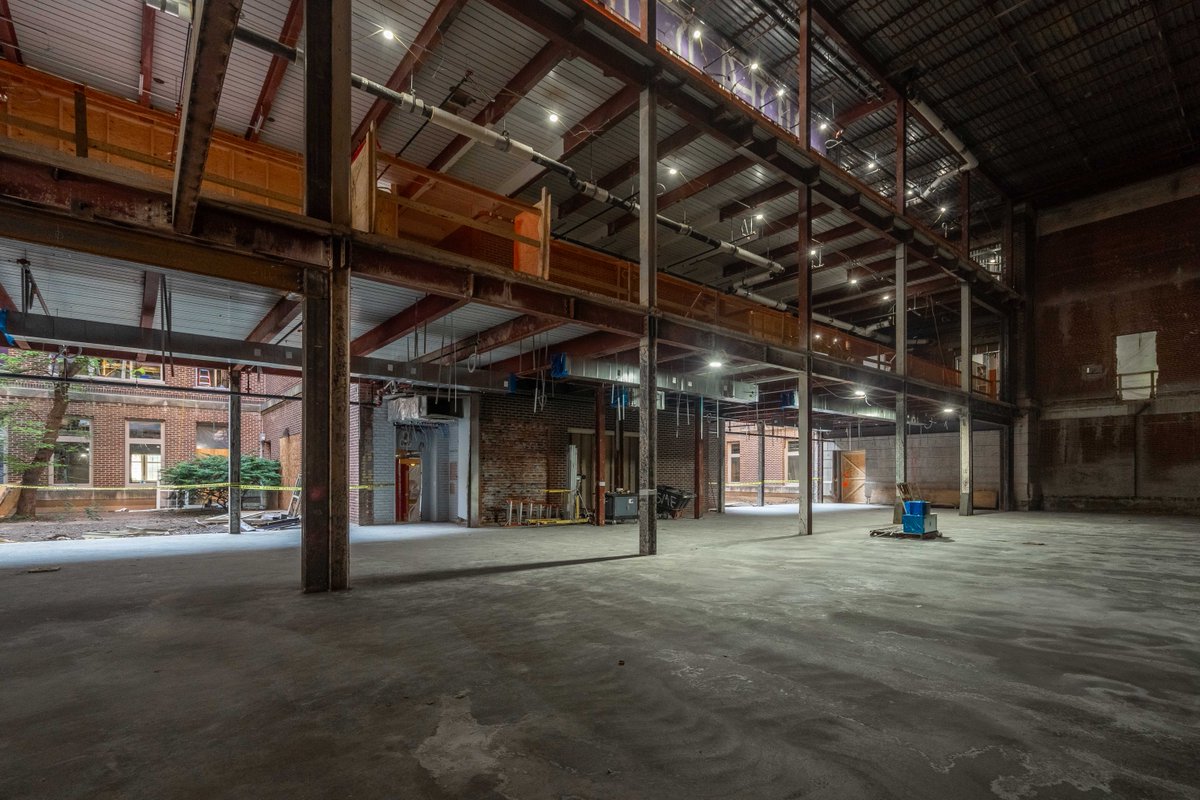 OhioStateFOD's tweet image. Construction on Campbell Hall is nearly 45% complete as crews continue duct work, plumbing, electrical, fire suppression and framing across the building.
Read our construction update here: bit.ly/3ZzI9Vg