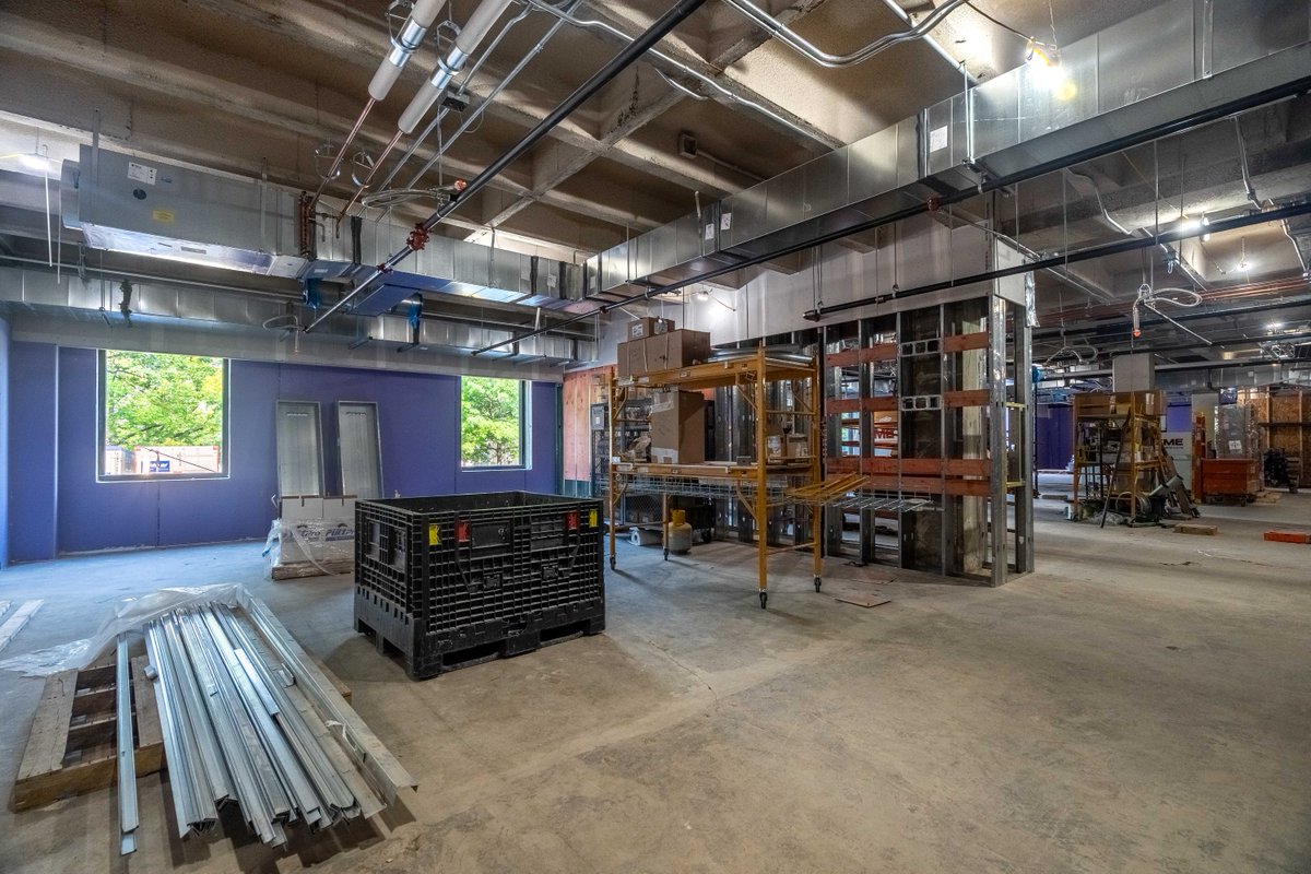 OhioStateFOD's tweet image. Construction on Campbell Hall is nearly 45% complete as crews continue duct work, plumbing, electrical, fire suppression and framing across the building.
Read our construction update here: bit.ly/3ZzI9Vg