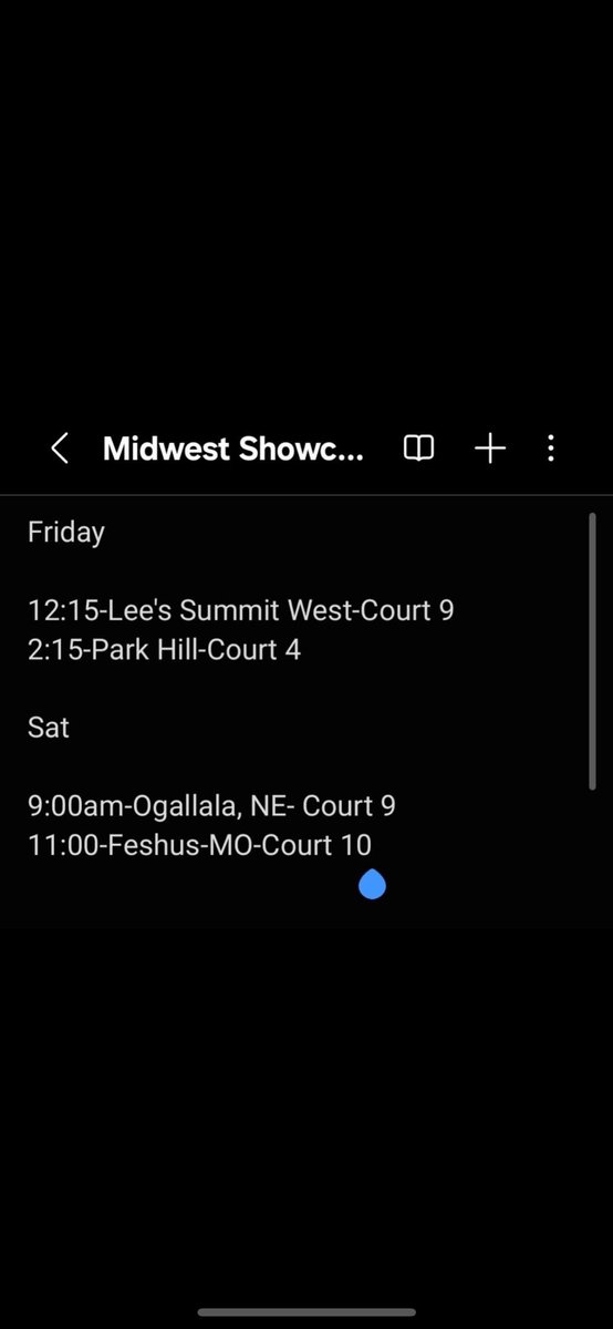 grateful to be at the  <a href="/MW_Showcase/">Midwest Showcase</a> with my brothers here’s our schedule