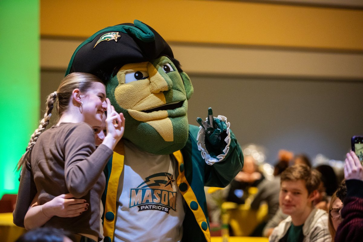 George Mason University (@georgemasonu) on Twitter photo We heard it was #NationalMascotDay. I think we won with <a href="/thegmupatriot/">The Patriot</a> ๐๐ #MasonNation #AllTogetherDifferent We heard it was #NationalMascotDay. I think we won with <a href="/thegmupatriot/">The Patriot</a> ๐๐ #MasonNation #AllTogetherDifferent