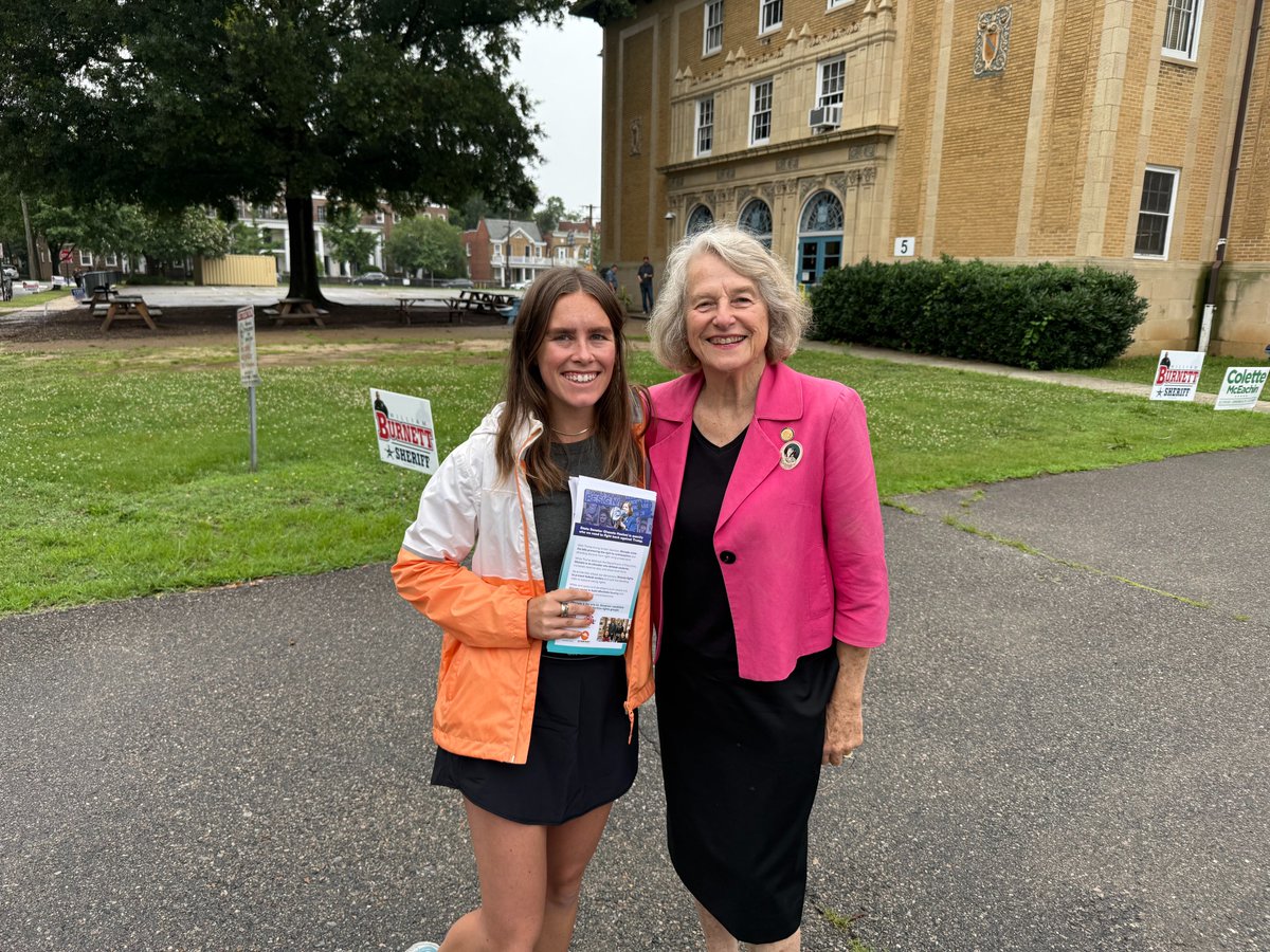 Today is the Democratic Primary Election. Polls are open until 7pm. As long as you are in line by 7, you can vote. I hope to see you there! You can check your registration and polling location at: elections.virginia.gov/citizen-portal/
