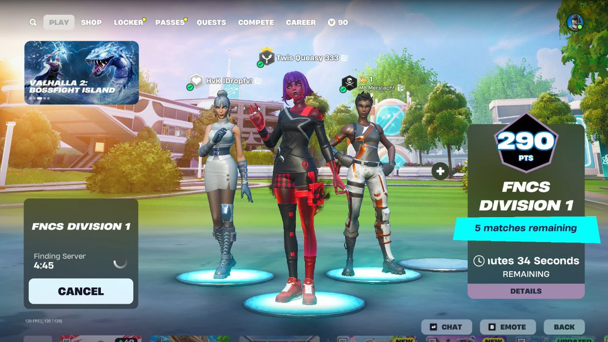 cant q or find a game for 15 minutes