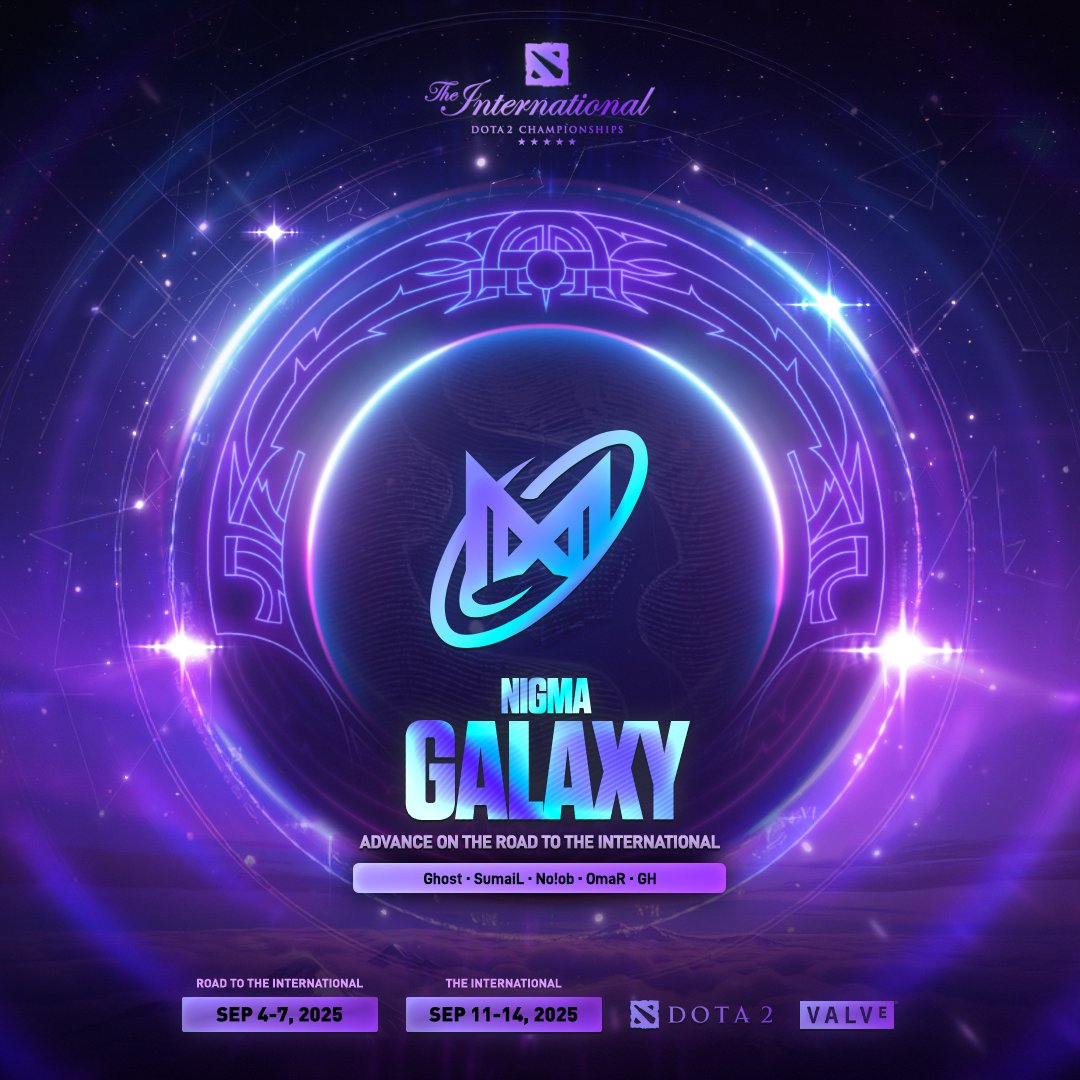 wykrhm's tweet image. The Stars Have Finally Aligned!!! Nigma Galaxy advance on the Road to The International. Congratulations! #TI14 #Dota2