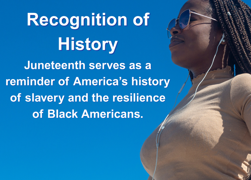 Today, as we commemorate #Juneteenth, scroll through these images for a brief overview of this important day. 👀 CCHR remains committed to ending anti-Black racism and protecting civil rights through education and enforcement of the NYC Human Rights Law.