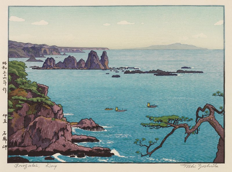 Irōzaki—Day, by Yoshida Toshi, 1961