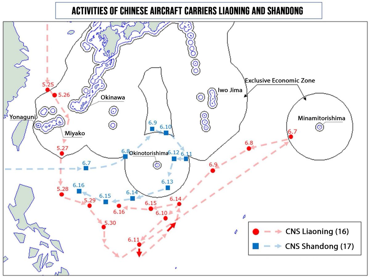 Dual Chinese Aircraft Carrier Strike Groups Persist to Operate in the Western Pacific - USNI News
news.usni.org/2025/06/17/dua…