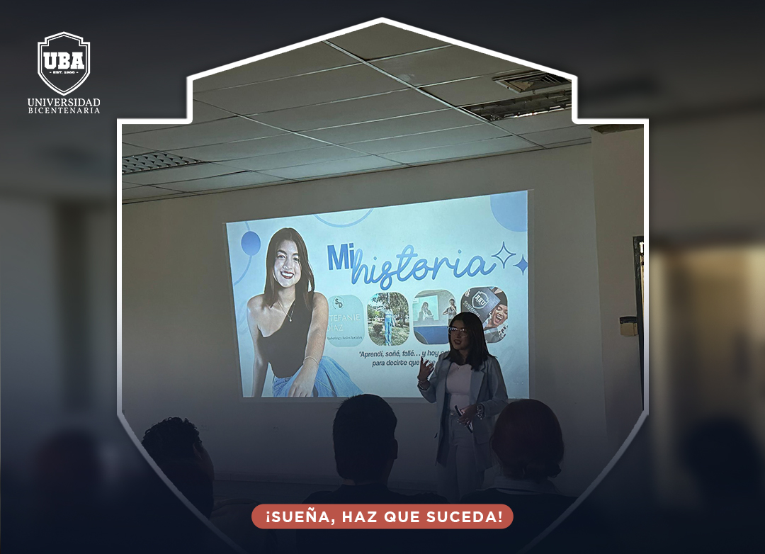 La UBA abrió nuevamente sus espacios al talento de casa. En esta ocasión, la Licenciada Stefanie Díaz, egresada de Comunicación Social, fue la encargada de dictar un taller sobre marca personal dirigido a estudiantes.

Más info: acortar.link/KQ49EE

#MarcaPersonal #Venezuela