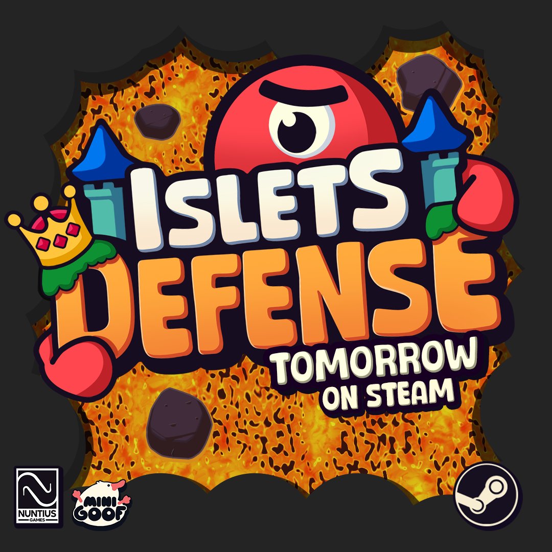 🛡️ Faltam só algumas horas!

🌱 Islets Defense lança AMANHÃ (18/06) na Steam!
Construa sua vila, defenda seu castelo e enfrente hordas de gosmas em um tower defense tático por turnos como você nunca viu.

Já colocou na sua lista de desejos?