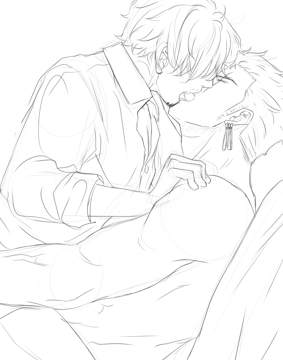 aari_arts's tweet image. ZoSan kisses are the most fun

#onepiece #zoro #ゾロ #sanji #サンジ #zosan #ゾロサン