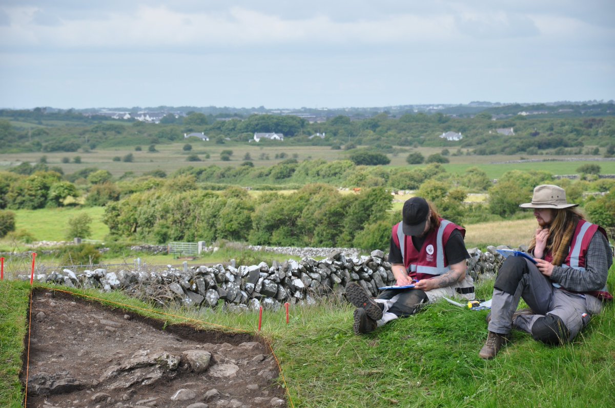 This week we are running an ENLIGHT (alliance of ten European universities) training-excavation module at Rathgurreen - welcome to all of our students!