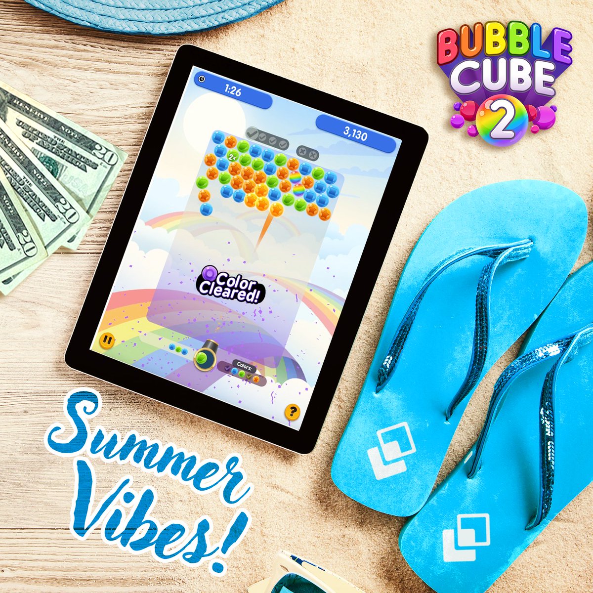 tetherstudios's tweet image. Summer’s heating up and so is the competition!

👉Play now: bit.ly/_bc2
