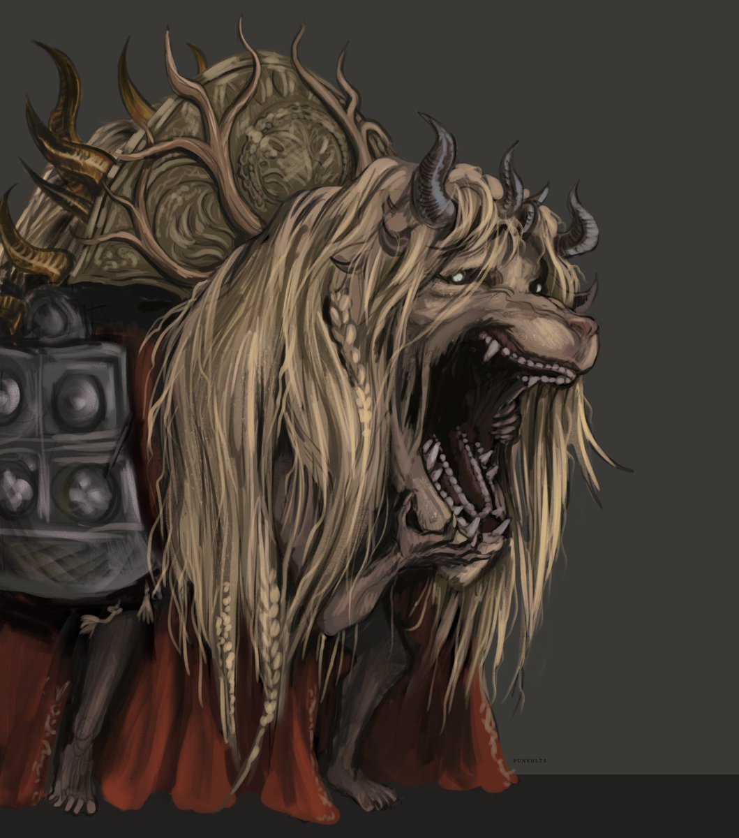 Punkults's tweet image. Yellow for Divine Beast Dancing Lion of course
What to do for green 🤔