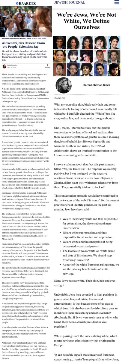 <a href="/BlackSheepAwake/">Black Sheep 👁</a> <a href="/SholaMos1/">Dr Shola Mos-Shogbamimu</a> Inbreeding Albinism has made Zionists schizophrenic.