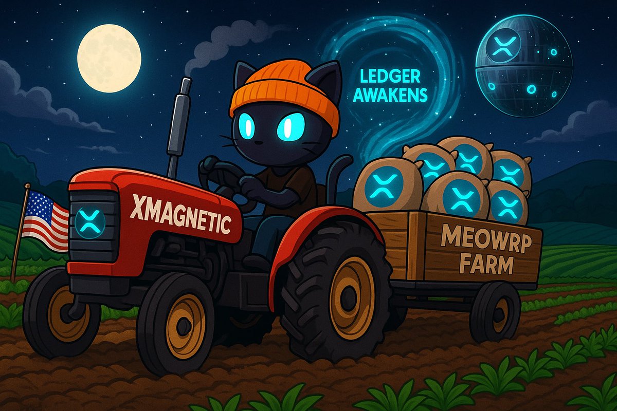 MeowRP (@meow_rp) on Twitter photo 🚜 The MeowRP Farm is LIVE on
<a href="/MagneticXRPL/">Magnetic X</a>
🌾 11M $MeowRP up for grabs
🧑🌾 148% APR
🪙 LP: MeowRP / XRP
🧬 15 contributors farming strong
📈 LP tokens: 573M
⏳ 14 days left to farm
The fields are hot. The yield is real.
Start farming today 🐾
#MeowRP #XRPL #Farming #DeFi 🚜 The MeowRP Farm is LIVE on
<a href="/MagneticXRPL/">Magnetic X</a>
🌾 11M $MeowRP up for grabs
🧑🌾 148% APR
🪙 LP: MeowRP / XRP
🧬 15 contributors farming strong
📈 LP tokens: 573M
⏳ 14 days left to farm
The fields are hot. The yield is real.
Start farming today 🐾
#MeowRP #XRPL #Farming #DeFi
