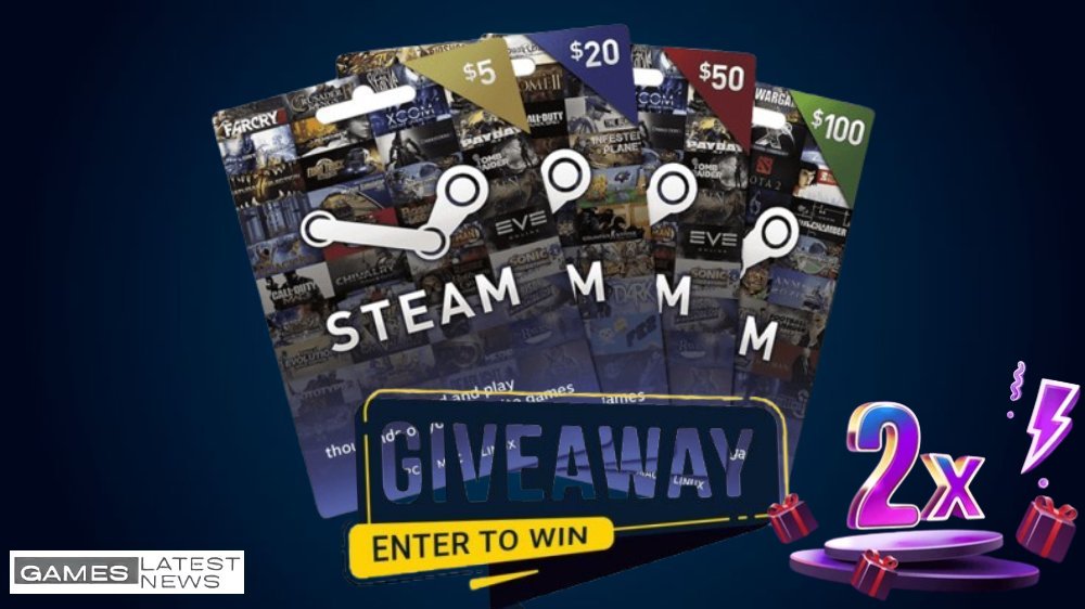 2x Steam Wallet £10/$10 Gift Cards Giveaway 🎁

To Enter🔽
Follow Us <a href="/GLNOfficial/">Games Latest News</a> ✅
RT &amp; Like ✅
Comment💬 STEAM Game you're saving up for
Make sure to hit the 🔔 to enable notifications☑️

💯% PROOF Shown as Always
Winners Picked in 48 Hours⏰Winners Announced/Gifted in 4⃣ Days