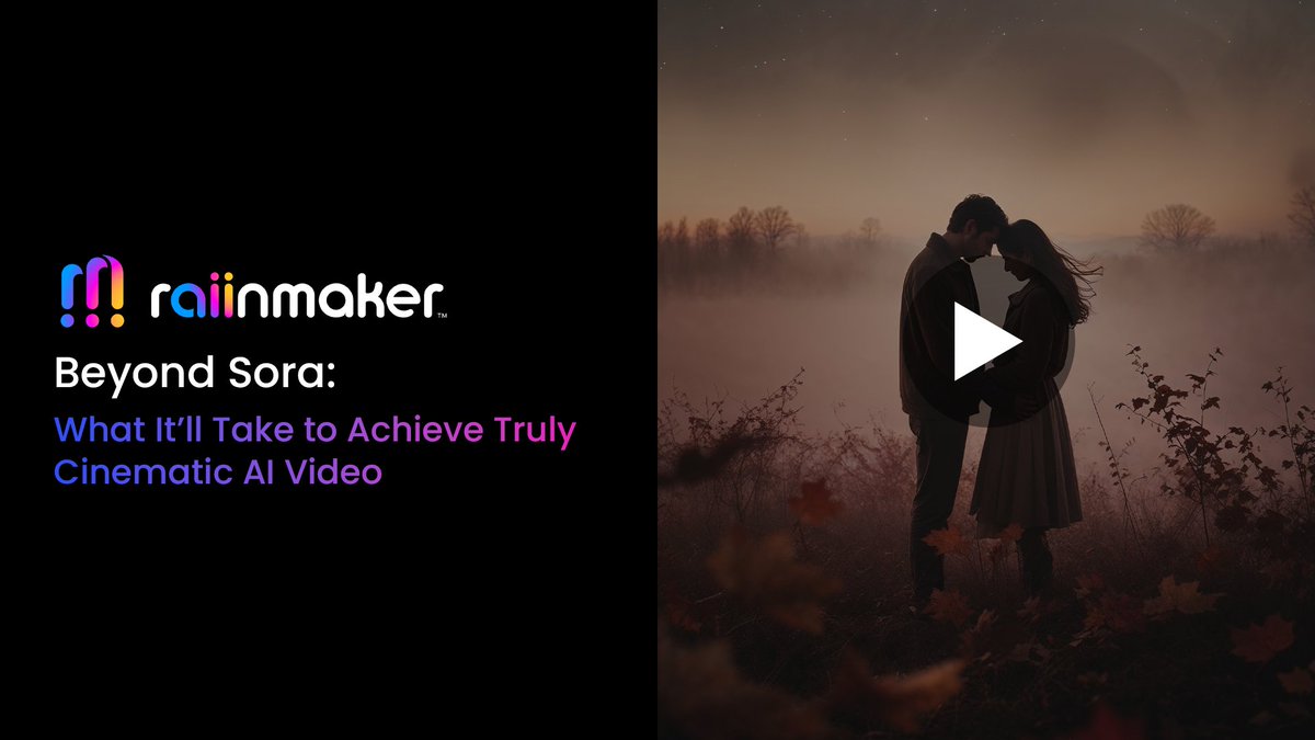 🎬 Beyond Sora. Past Lumiere.

Hollywood-level AI video isn’t just about better models, it’s about better data.

Our latest blog by VP of Engineering <a href="/ericmacdougall/">Eric MacDougall</a>  breaks it down:

⚡ Why cinematic video is the final boss
📹 Why metadata-rich footage is the missing link
🌐 How