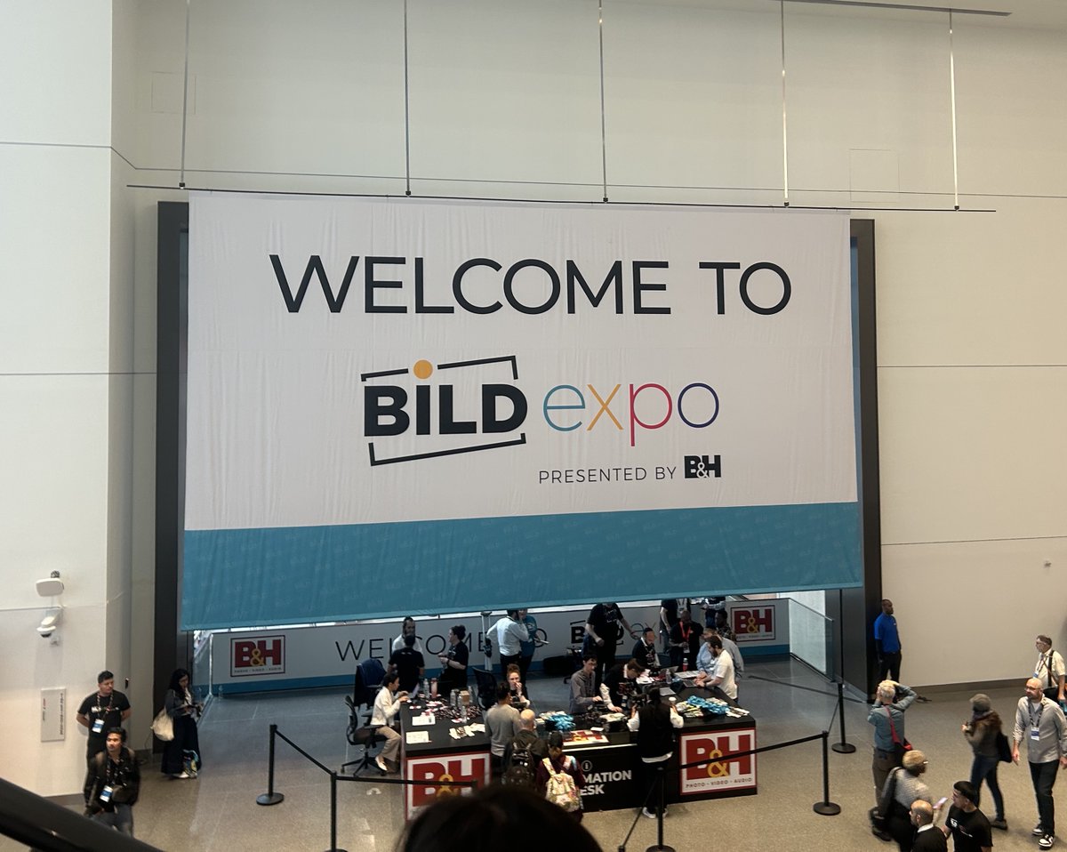 MPE (@mpenyc) on Twitter photo 🎥 Live from BILD Expo at the Javits Center! 📸
We’re having a blast connecting with creators, filmmakers, photographers, and innovators shaping the future of content.
💬 Want to connect? We’re here today and tomorrow (June 17-18) — reach out directly at sales@mpenyc.com! 🎥 Live from BILD Expo at the Javits Center! 📸
We’re having a blast connecting with creators, filmmakers, photographers, and innovators shaping the future of content.
💬 Want to connect? We’re here today and tomorrow (June 17-18) — reach out directly at sales@mpenyc.com!