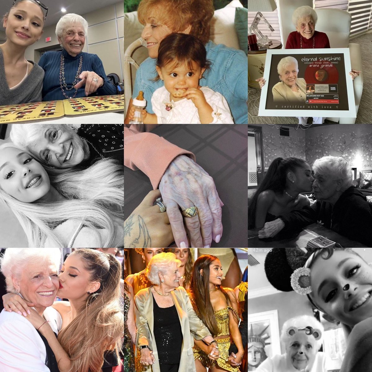 marjorie grande (nonna) has passed away. rest in peace, we will always remember you.