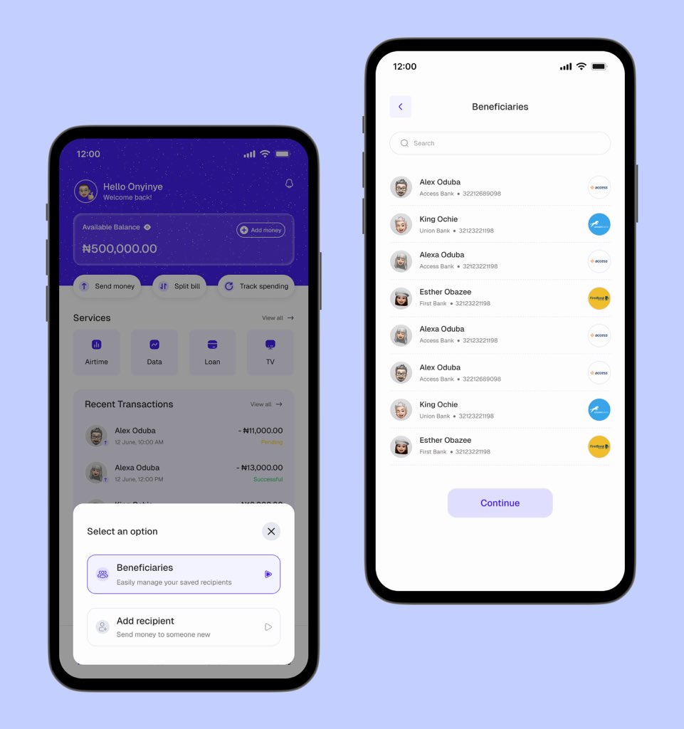 miracleorji___'s tweet image. Designed a simple and smooth “send money flow” for a fintech app, PaySync. Also explored a fresh button style
Mini case study coming soon…
What are your thoughts?