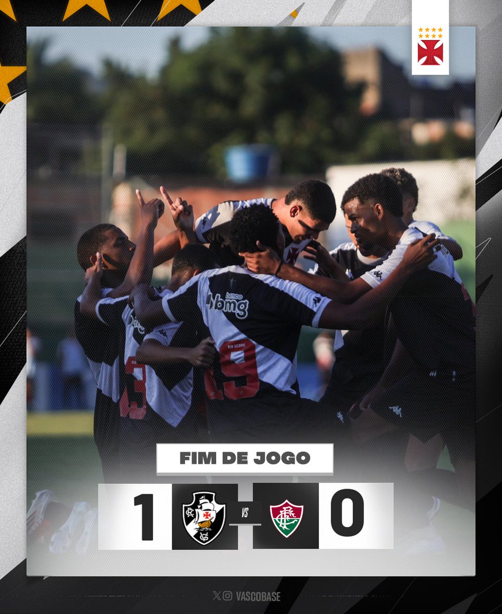 VEEENNNCE O GIGANTE DA COLINA! 💢

Vasco vence o Fluminense por 1 a 0 pela 14° rodada do Campeonato Brasileiro Sub-20, no Nivaldo Pereira. O gol foi marcado por Léo Jacó! 

A próxima partida da equipe é na próxima quarta-feira (25), contra o Corinthians, no Parque São Jorge.