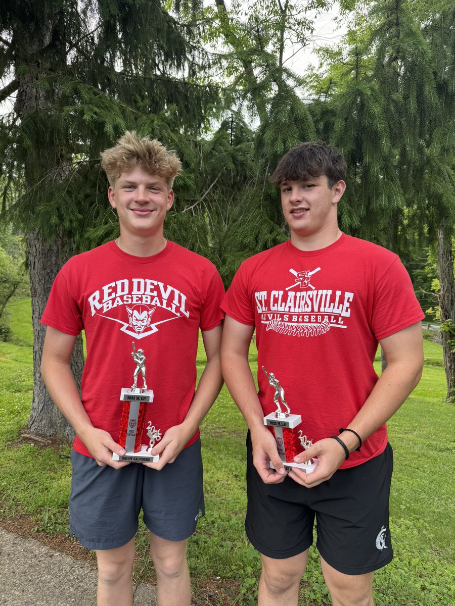 stcbaseball1's tweet image. Congratulations to the 2025 Season MVP, Brody Saunders and the Season MIP, Micky Balgo!