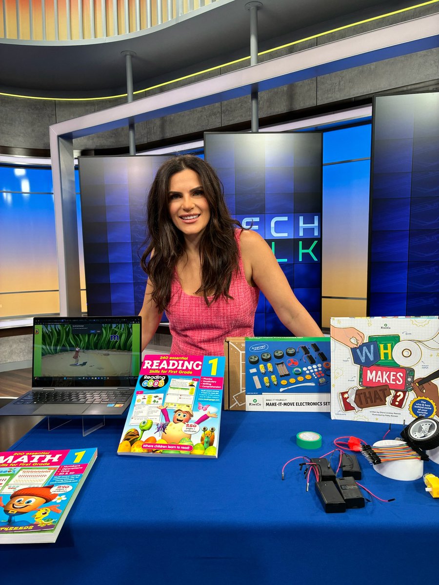 Jessica Naziri | Tech Content Creator + Host (@jessicanaziri) on Twitter photo Tech That Makes Summer Smarter ☀️📚
As a mom, I’m always on the hunt for ways to keep my kids engaged and today on CBS we’re all about smart tech that feels like play but teaches along the way.
Some of our favorites:
📖 <a href="/readingeggs/">readingeggs</a> for early literacy that’s actually fun
🤖 Grok Tech That Makes Summer Smarter ☀️📚
As a mom, I’m always on the hunt for ways to keep my kids engaged and today on CBS we’re all about smart tech that feels like play but teaches along the way.
Some of our favorites:
📖 <a href="/readingeggs/">readingeggs</a> for early literacy that’s actually fun
🤖 Grok