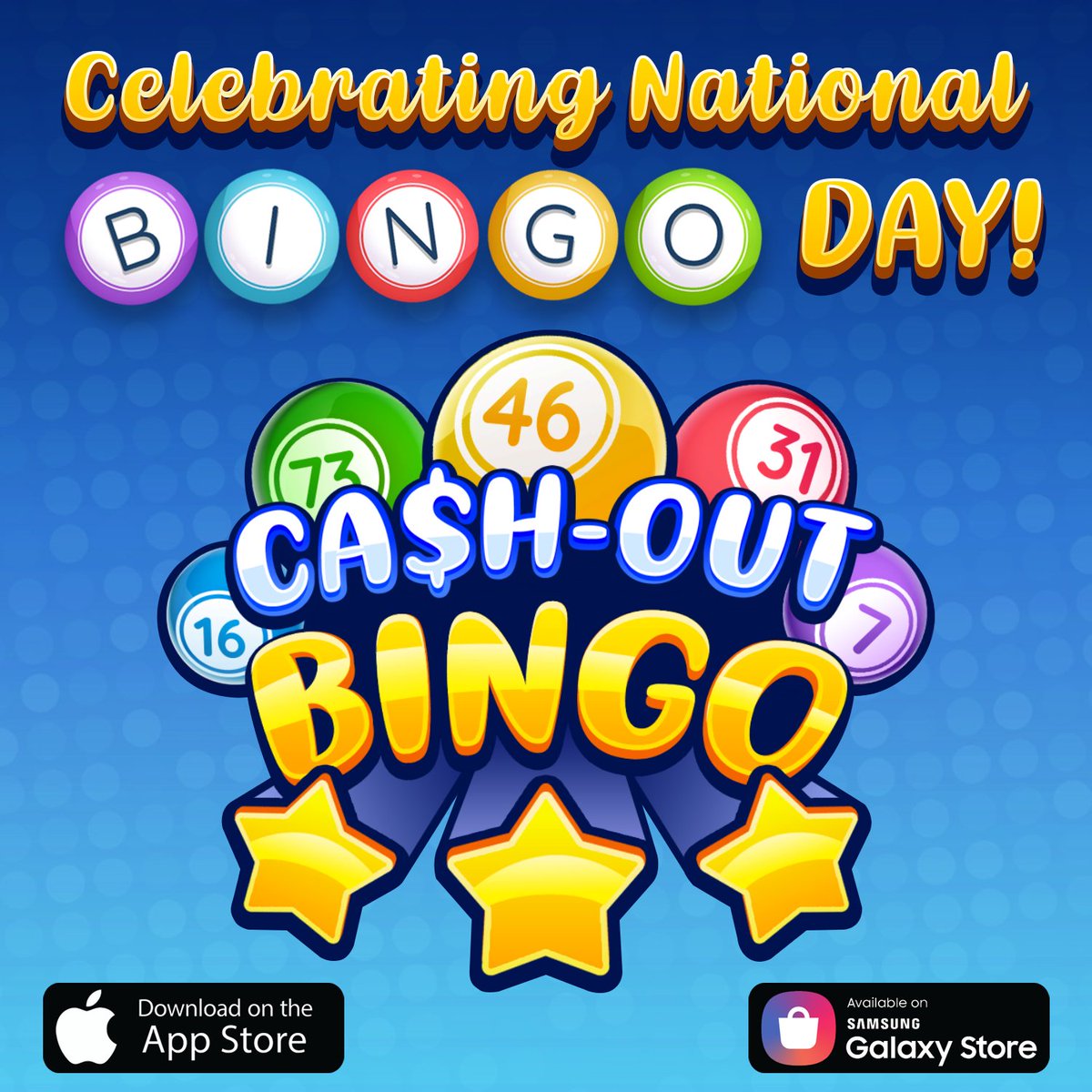 tetherstudios's tweet image. Calling all Bingo lovers! 📣 Tap your way to winnings today with Cash-Out Bingo.

👉Download now: bit.ly/_cob2