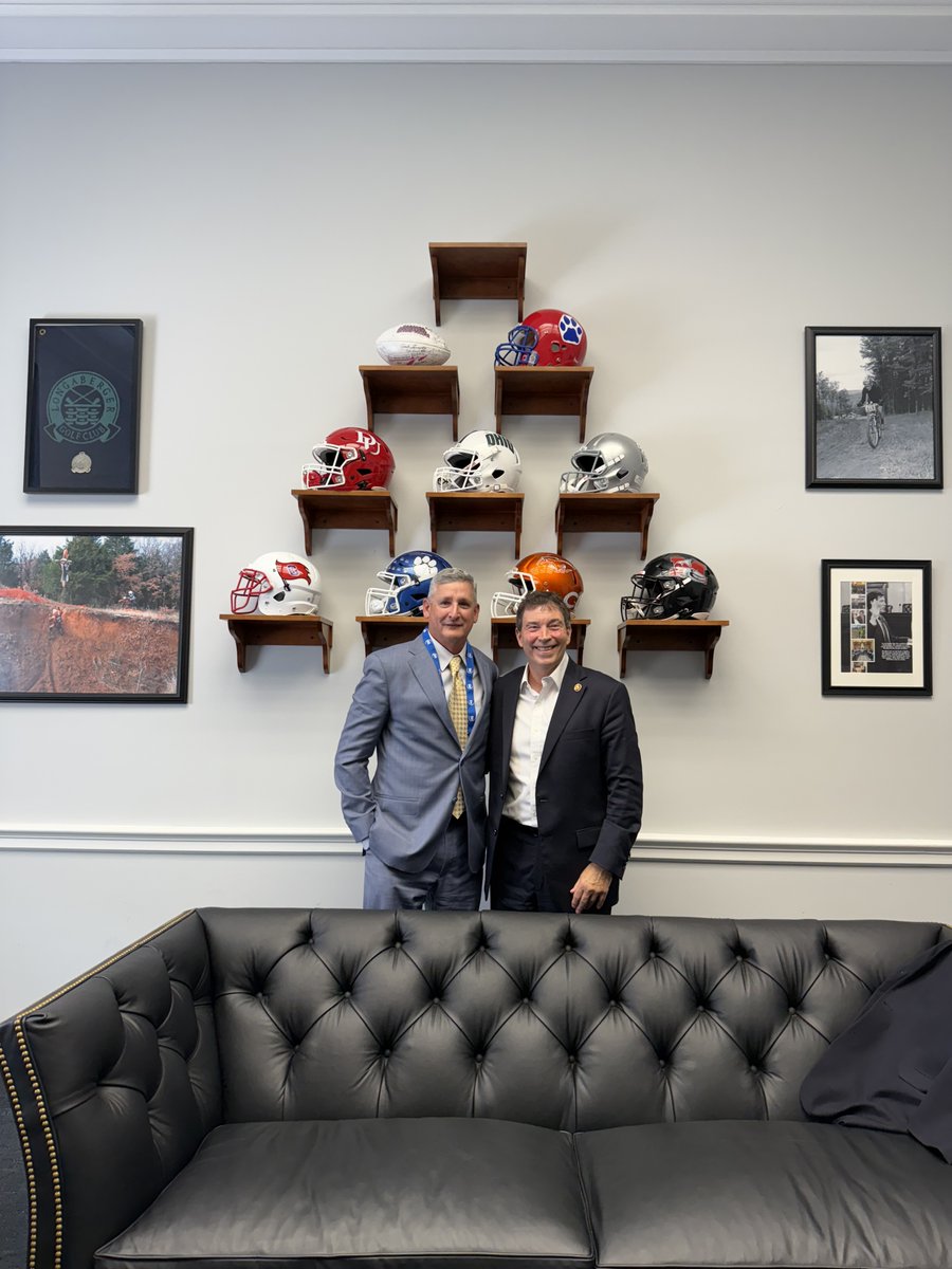Tom Crawford, McWane Ductile–Ohio &amp; Kevin Schmidt, Ohio Cast Metals Association, recently traveled to Washington, D.C., for a productive meeting with  Congressman Troy Balderson (R-Ohio) to discuss the vital role metalcasting plays in the modern manufacturing economy. #IronStrong
