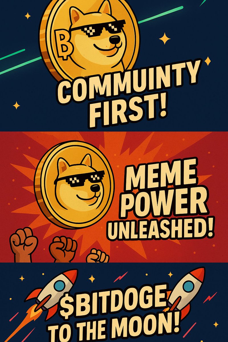 jarlsue_tiness's tweet image. 🔥 Why you NEED to ape in:
✅ Viral name: DOGE + BIT
✅ Full shitpost branding
✅ Ultra early: low MCAP
✅ Community already lit
✅ No VCs. No rugs. Just memes &amp;amp; degen dreams
#BITDOGE #pumpfun #Solana #memecoin #shitcoin
