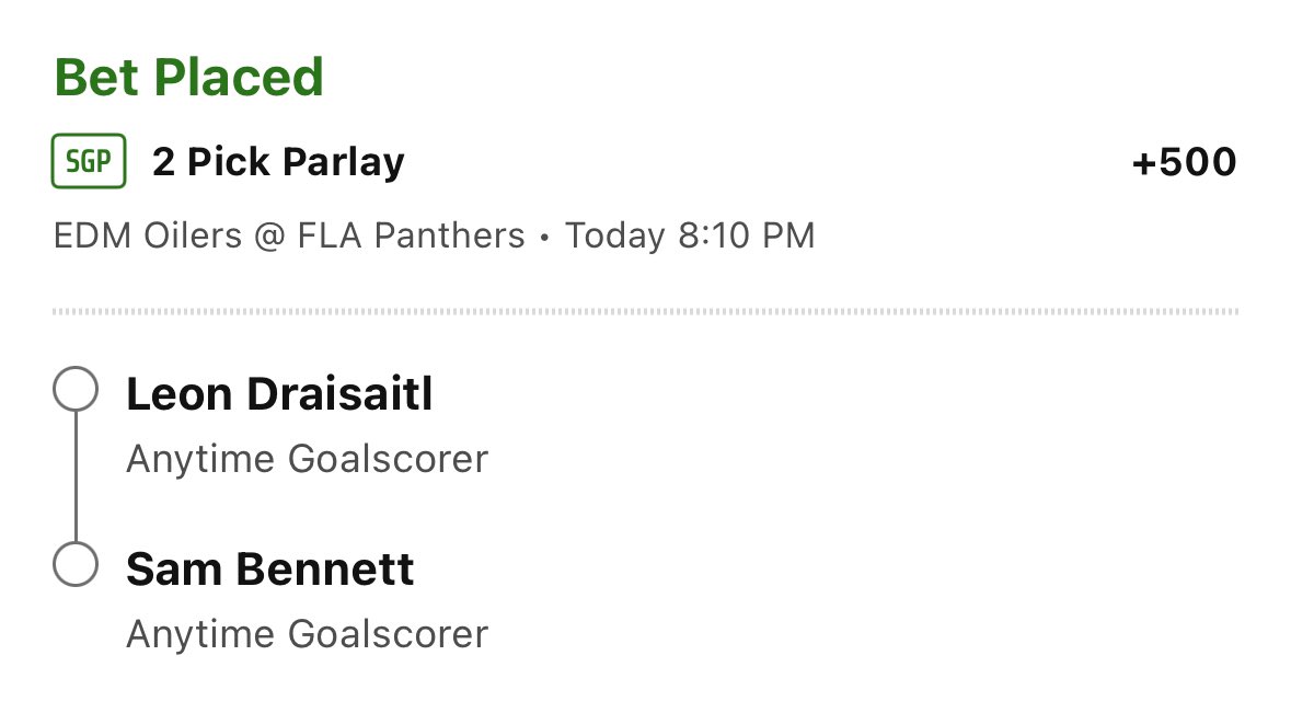 GOALS 🏒🥅

Think I’m gonna skip on straight goal bets tonight but I’ll have points and shots coming up shortly!