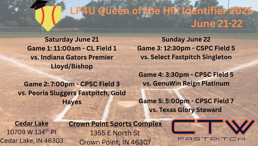 CTW 18u AA (@ctw18uaapremier) on Twitter photo βΌοΈSchedule DropβΌοΈReady for another great weekend with this team! <a href="/melissajohn2025/">Melissa Johnson</a> <a href="/graycehaschak07/">Grayce Haschak 2026</a> <a href="/megstieglitz12/">Megan Stieglitz 2025</a> <a href="/EmmaDall17/">Emma Dallas</a> <a href="/MorganTren20/">Morgan Trent</a> <a href="/abigarcia2025/">Abi Garcia</a> <a href="/SamNosbisch/">Sam Nosbisch 2025</a> <a href="/Kaitlynm_2406/">Kaitlyn Marsh</a> <a href="/AlyssaGale27/">Alyssa Gale</a> <a href="/karalindy36/">Kara Lindenmuth</a> <a href="/hollyasmith44/">Holly Smith</a> <a href="/AllysonSchaid/">Allyson Schaid</a> βΌοΈSchedule DropβΌοΈReady for another great weekend with this team! <a href="/melissajohn2025/">Melissa Johnson</a> <a href="/graycehaschak07/">Grayce Haschak 2026</a> <a href="/megstieglitz12/">Megan Stieglitz 2025</a> <a href="/EmmaDall17/">Emma Dallas</a> <a href="/MorganTren20/">Morgan Trent</a> <a href="/abigarcia2025/">Abi Garcia</a> <a href="/SamNosbisch/">Sam Nosbisch 2025</a> <a href="/Kaitlynm_2406/">Kaitlyn Marsh</a> <a href="/AlyssaGale27/">Alyssa Gale</a> <a href="/karalindy36/">Kara Lindenmuth</a> <a href="/hollyasmith44/">Holly Smith</a> <a href="/AllysonSchaid/">Allyson Schaid</a>