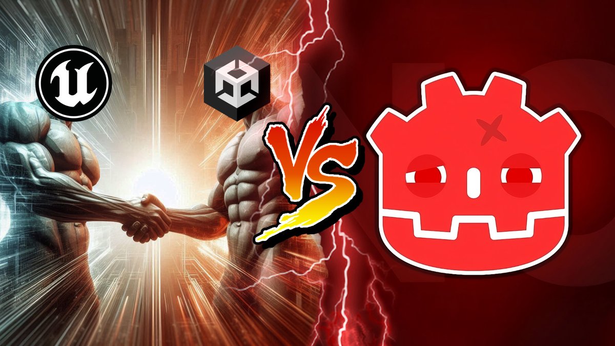 leedeostudio's tweet image. ¿Atascado eligiendo motor? La “guerra” entre Unity, Godot y Unreal es una distracción.

Hice una investigación con datos para desmontar los mitos que frenan tu carrera como gamedev. La verdad es más simple y polémica de lo que crees.

#desarrollodevideojuegos #gamedev #godot