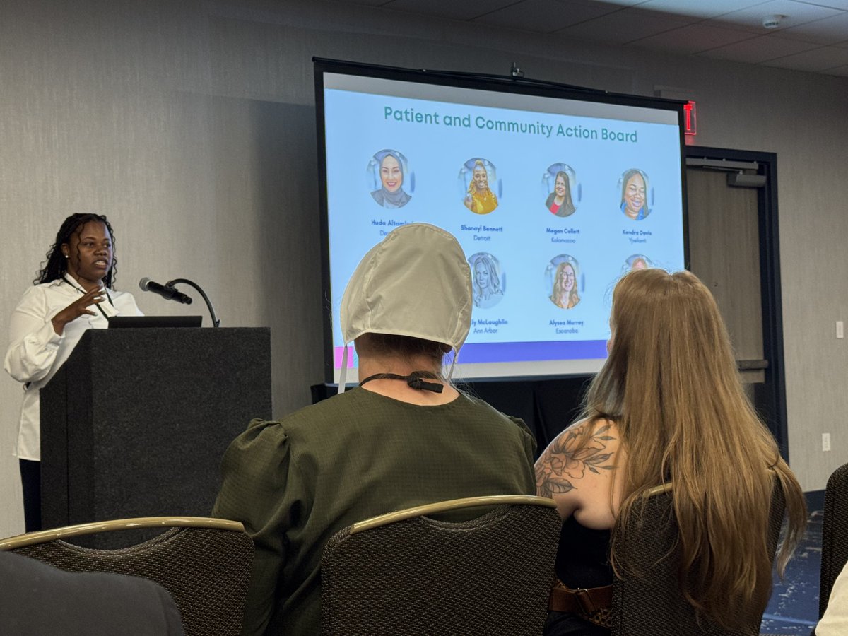OBI is at Maternal Infant Health Summit, presenting on Patient Voices, a project to learn about #MaternityCare experiences directly from patients. We shared lessons learned &amp; how we improved response rates, including engaging a Patient &amp; Community Action Board. #PatientEngagement