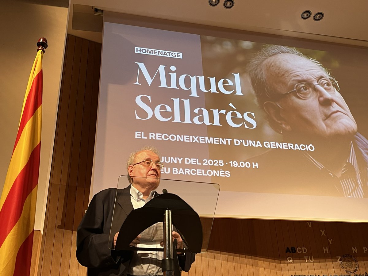 Xavier Antich (@xavierantich) on Twitter photo Un sentit i just homenatge a <a href="/MiquelSellares/">Miquel Sellares</a>, peça clau en la construcció de la nació. En el pensament i en l’acció, ha contribuït com pocs a fer avançar el sobiranisme polític, des de la societat civil i també des de les institucions.
El catalanisme i el país li devem molt. Un sentit i just homenatge a <a href="/MiquelSellares/">Miquel Sellares</a>, peça clau en la construcció de la nació. En el pensament i en l’acció, ha contribuït com pocs a fer avançar el sobiranisme polític, des de la societat civil i també des de les institucions.
El catalanisme i el país li devem molt.
