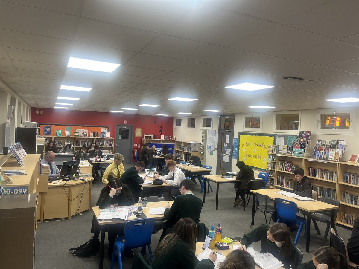 Study over and out! 

After 68 After School Study sessions we had our final session today from 4.00-6.00pm 

Huge thanks to the staff who voluntarily supervised each of the sessions over the last 26 weeks and to all the pupils who made use of this wonderful facility 👏🏻👏🏻