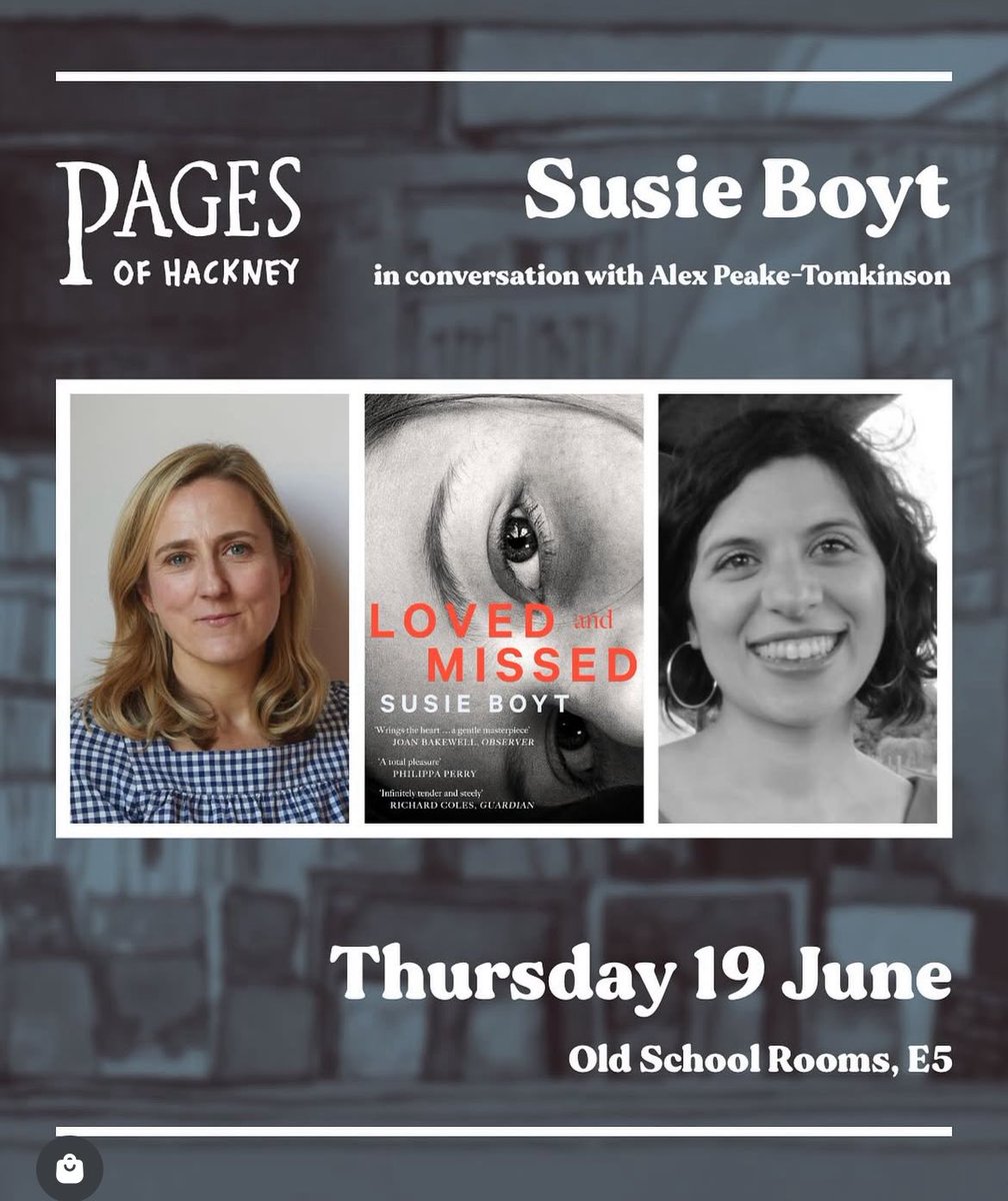 Alex Peake-Tomkinson (@alexpeaketom) on Twitter photo There are still a few tickets 🎟️ left for my talk with <a href="/SusieBoyt/">Susie Boyt</a> about the incredible Loved and Missed this Thursday eventbrite.co.uk/e/loved-and-mi… There are still a few tickets 🎟️ left for my talk with <a href="/SusieBoyt/">Susie Boyt</a> about the incredible Loved and Missed this Thursday eventbrite.co.uk/e/loved-and-mi…