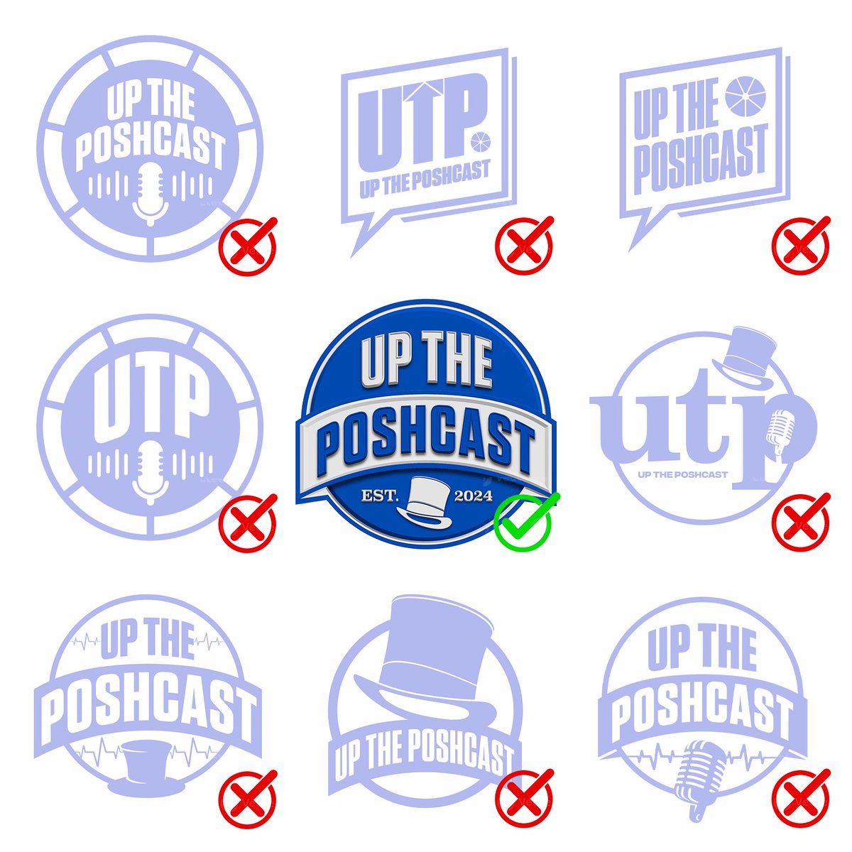 LetsBeWater's tweet image. Great to see @UpThePoshcast rebrand roll out today. Don't do much "client work" anymore, but there are certain passion projects I can really get behind, and this group share my enthusiasm for doing things properly and professionally. We went on quite the journey together... #pufc