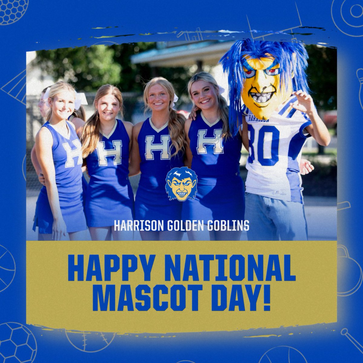 Harrison Goblins Celebrate National Mascot Day as Nation's Sole Goblin Mascot

HARRISON, AR – June 17, 2025—The Harrison Athletic Department proudly announced its celebration of National Mascot Day 2025, honoring its unique and beloved Goblin mascot. #GoGobs