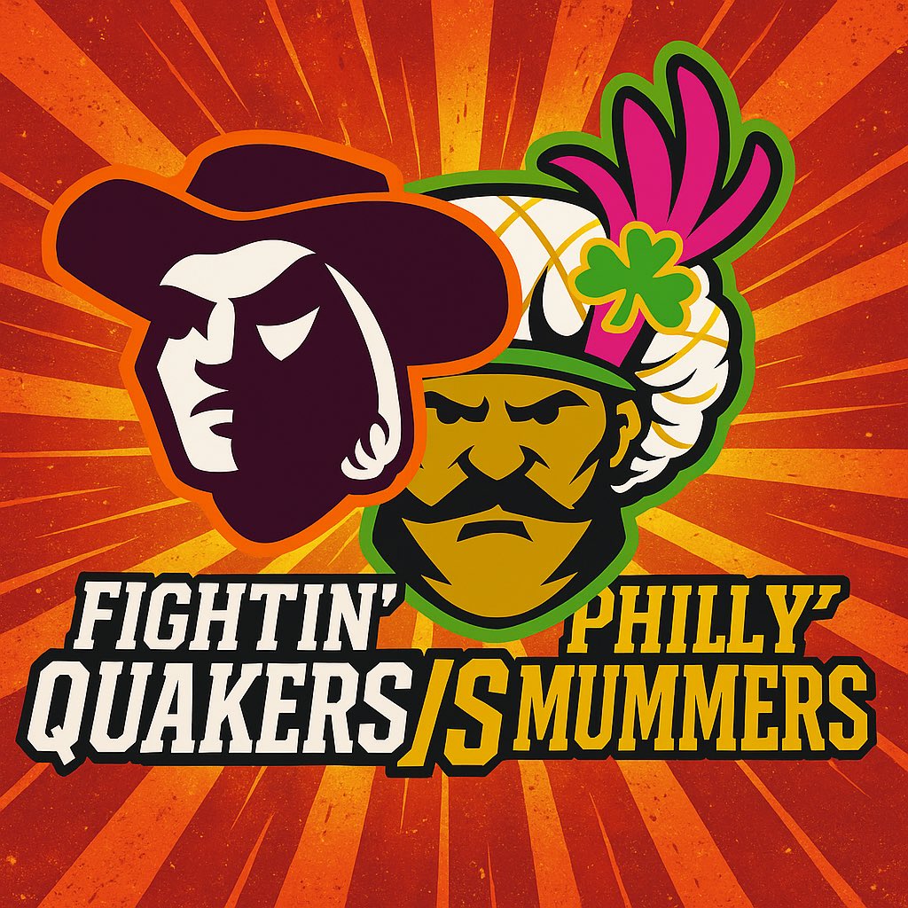 Big Showdown Tonight ⚾️🔥
Fightin Quakers vs Philly Mummers
📍 Gwynedd Mercy University
🕕 6:00 PM

Rivalry. Pride. Grit. Let’s go! #FightinQuakers #PhillyMummers #LocalBaseballShowdown