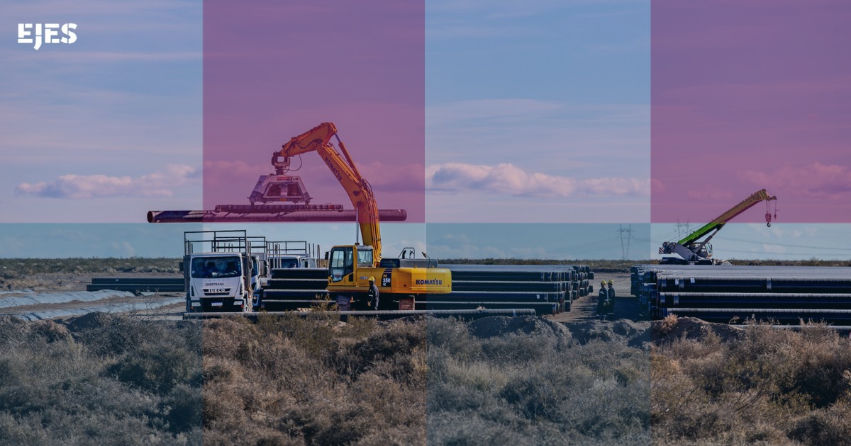 🛢️ Análisis de coyuntura hidrocarburífera 

Frente a las reconfiguraciones globales y su impacto en los mercados, las inversiones y el precio internacional del petróleo, Vaca Muerta se entrampa en su propio modelo. 

⬇️ Descargá el boletín #EJES de junio 
tinyurl.com/44sk6vty